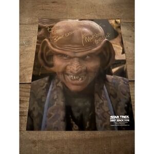 JASON MARSDEN SIGNED AUTOGRAPH 8X10 Star Trek Grimp Photo Signed‎ Out To "Toby"